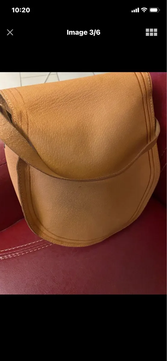 Leather Shoulder Bag - Image 3
