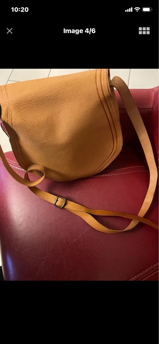 Leather Shoulder Bag - Image 4