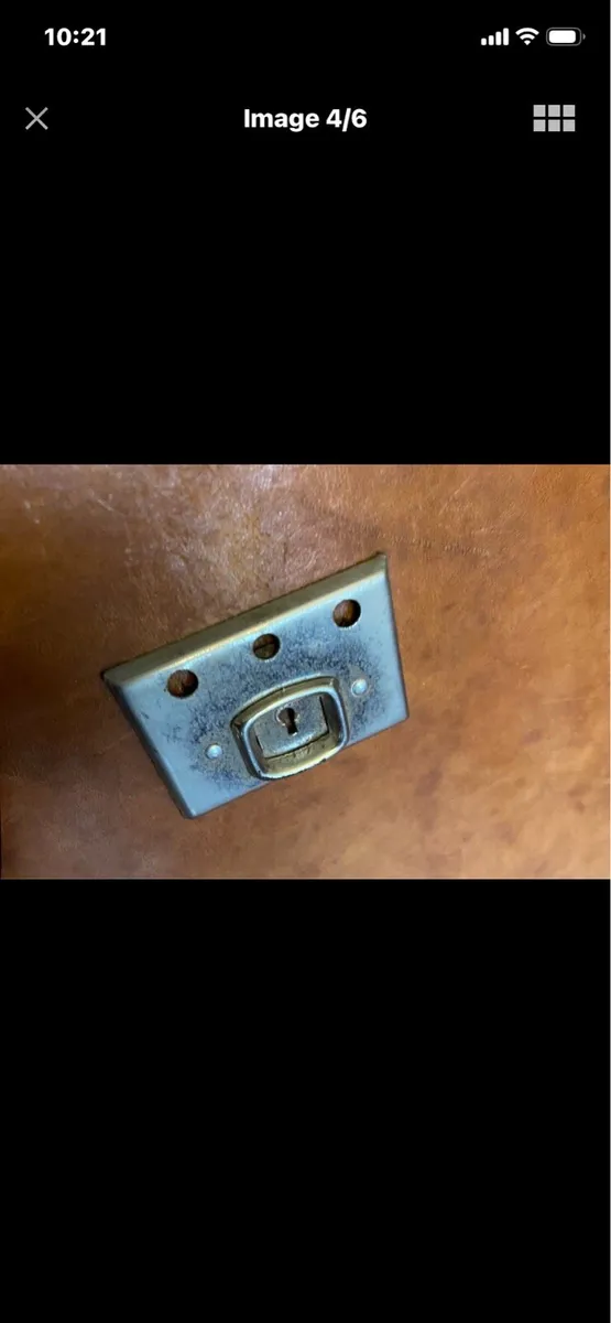 Vintage Leather Laptop bag/ Briefcase - Image 4