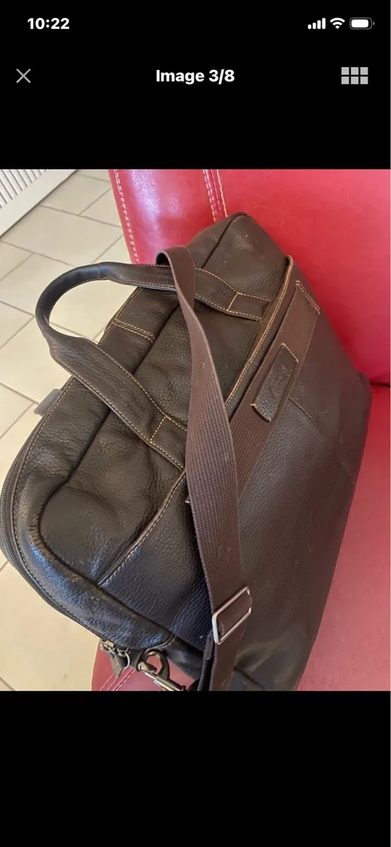 Leather Briefcase/ Laptop Bag - Image 3