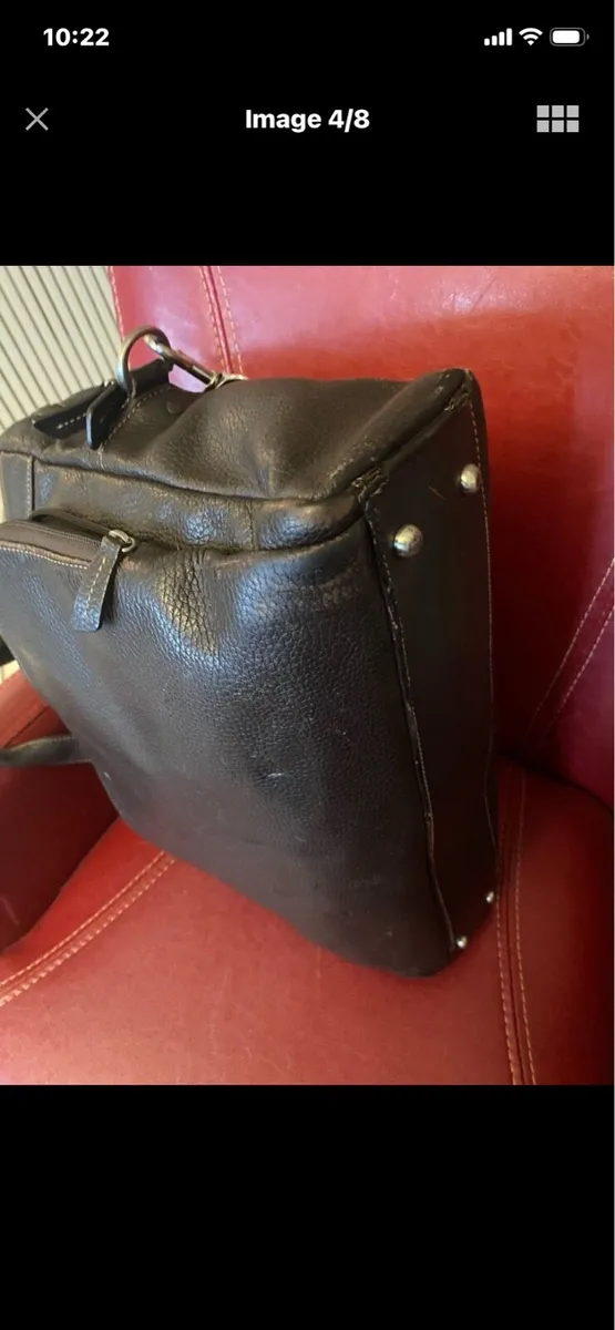 Leather Briefcase/ Laptop Bag - Image 4