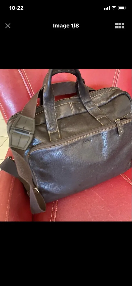 Leather Briefcase/ Laptop Bag - Image 1