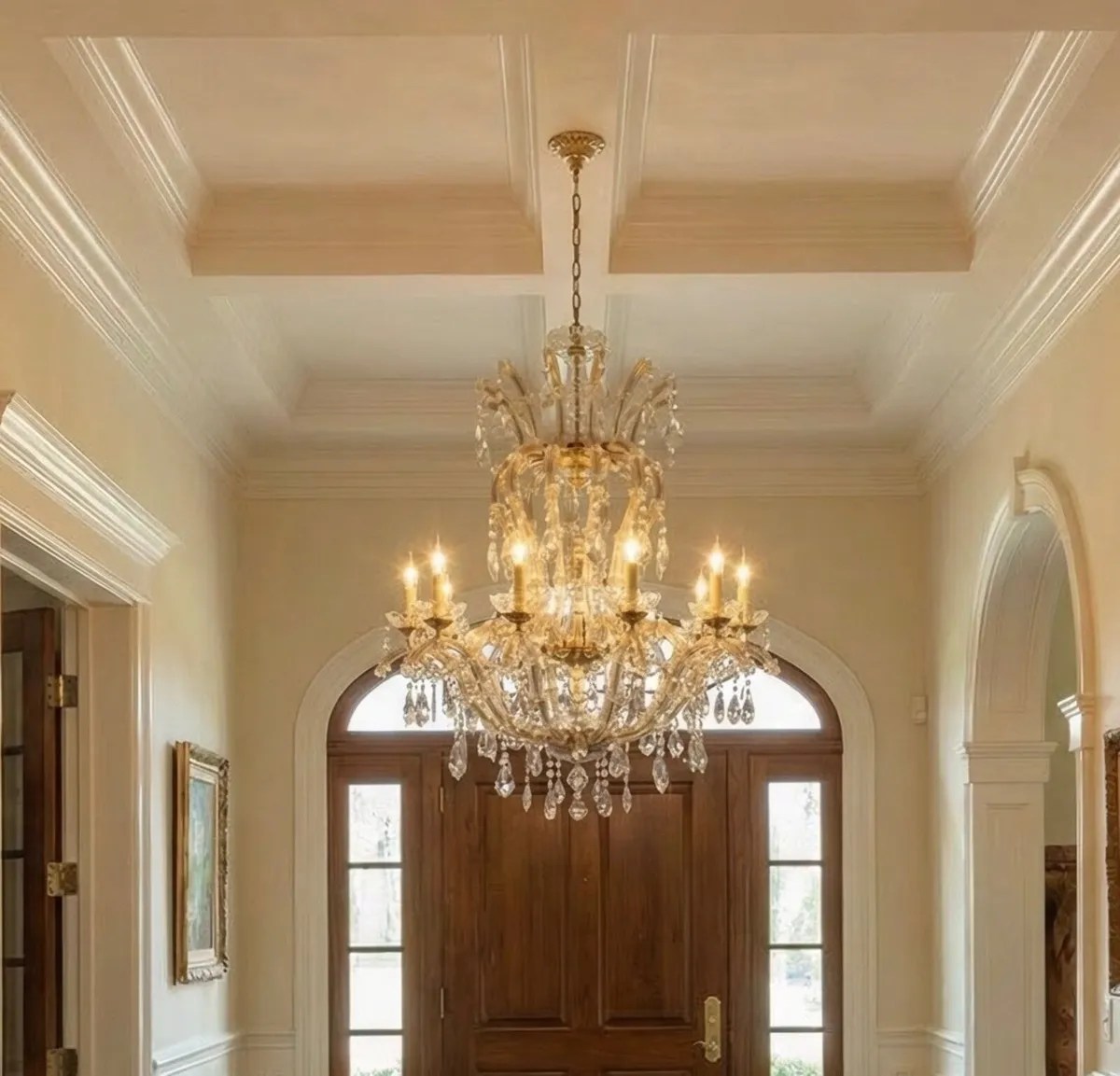 Crystal chandelier - Image 1