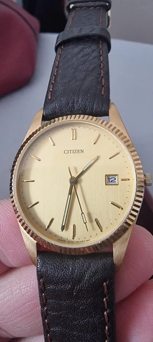 18k citizen gold watch - Image 2