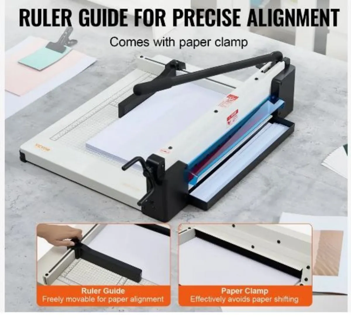 Cutter 43.2 cm A3 Guillotine Paper Trimmer 400 She - Image 3
