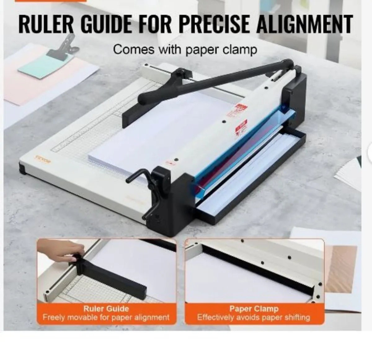Cutter 43.2 cm A3 Guillotine Paper Trimmer 400 She - Image 2