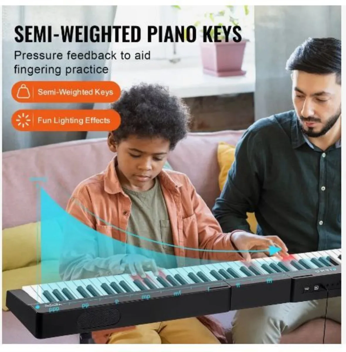 88 Key Digital Piano Keyboard - Image 3