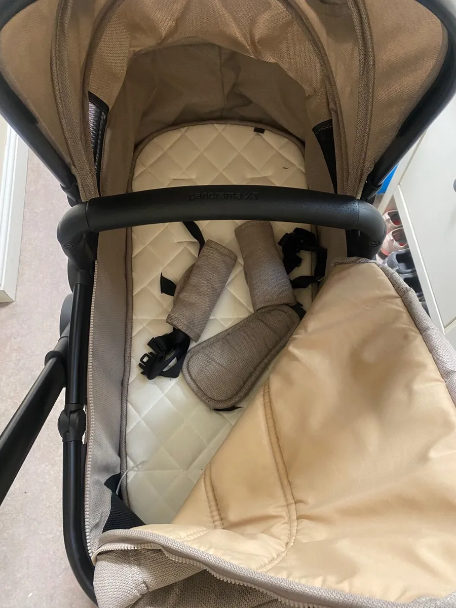 Beige Babyloo pram /stroller . From birth up to 3y - Image 2
