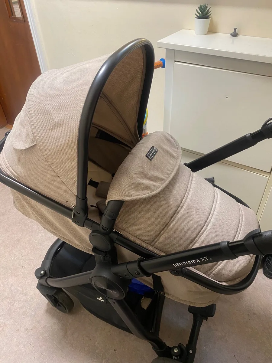 Beige Babyloo pram /stroller . From birth up to 3y - Image 3