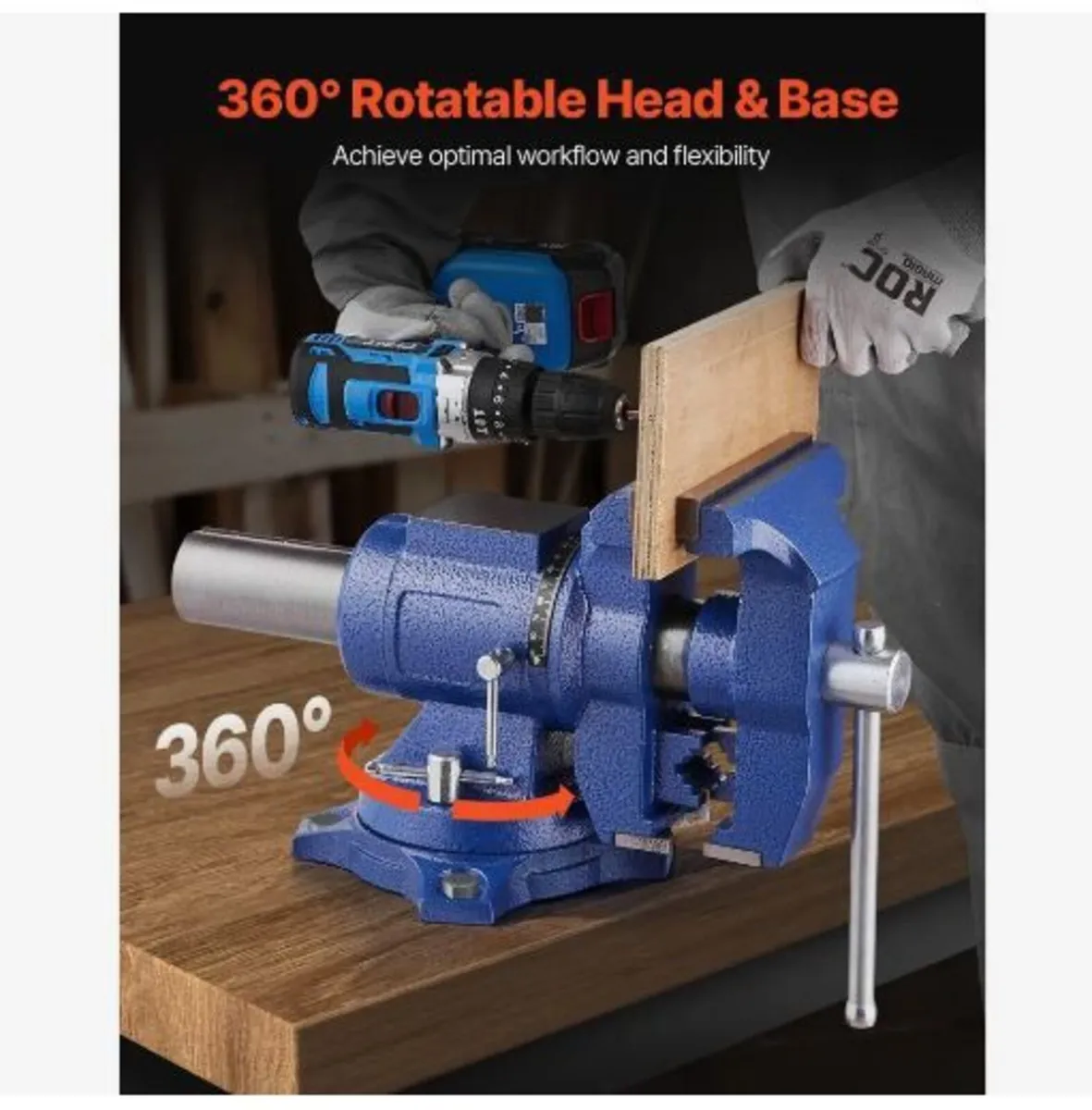 Heavy Duty Bench Vise - Image 2