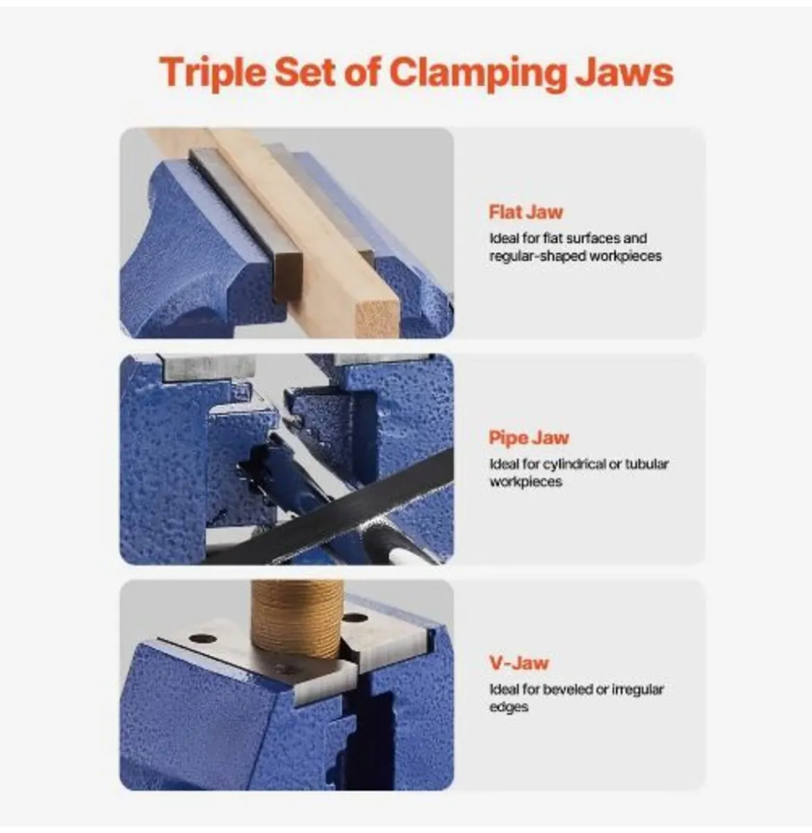 Heavy Duty Bench Vise - Image 4