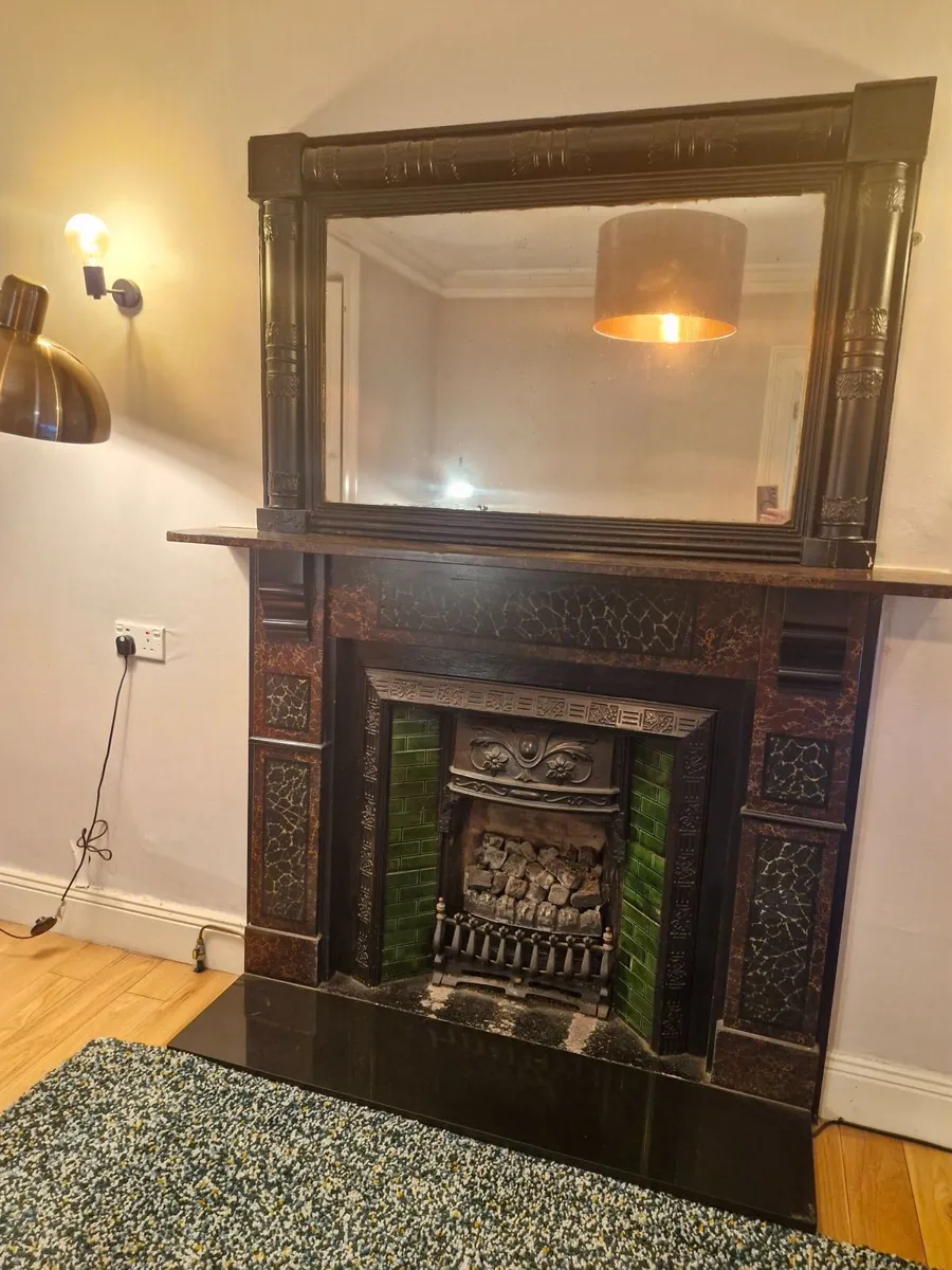 Victorian cast iron fireplace - Image 4