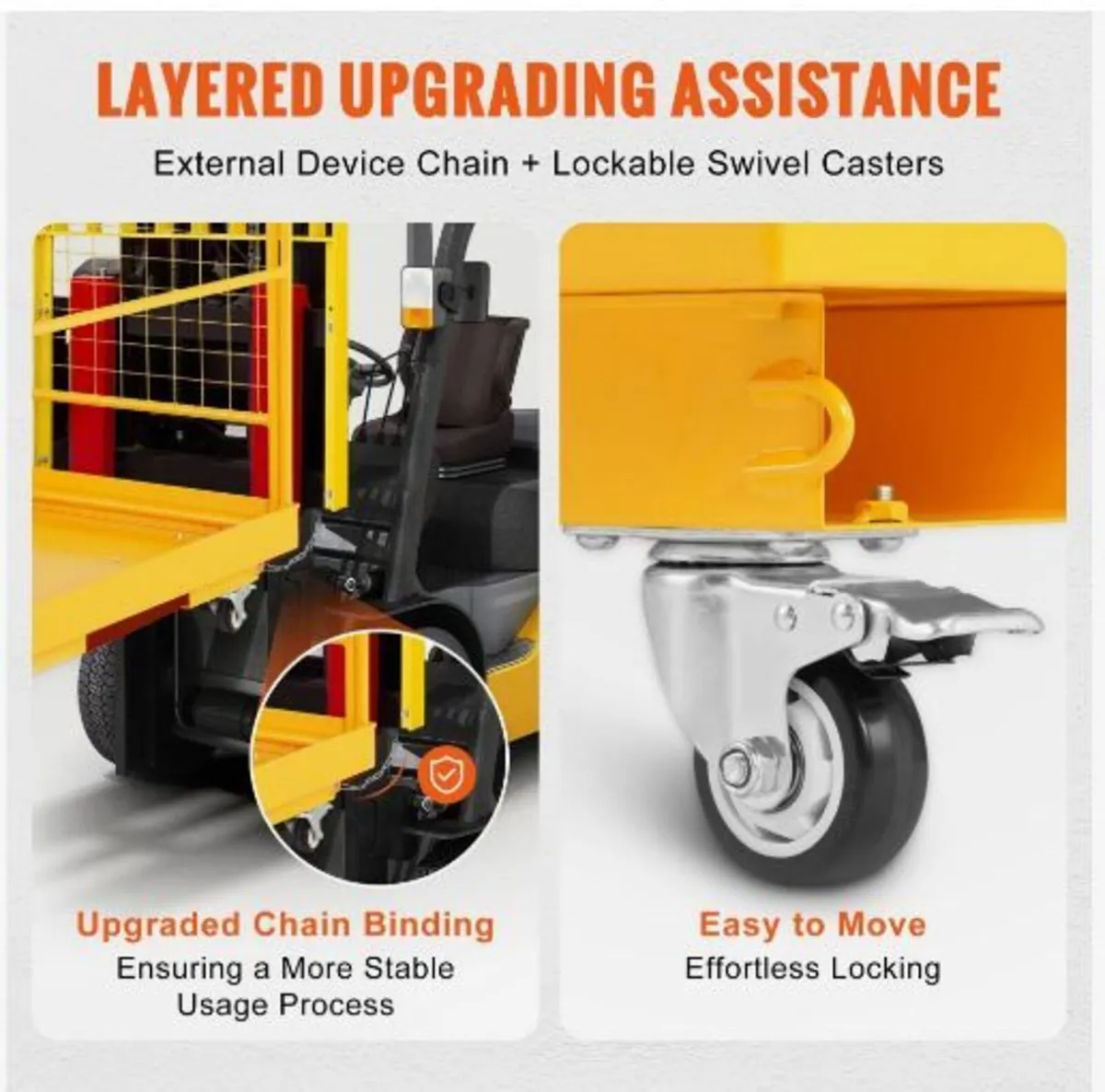 Forklift Safety Cage, 544.3 kg Load Capacity - Image 2