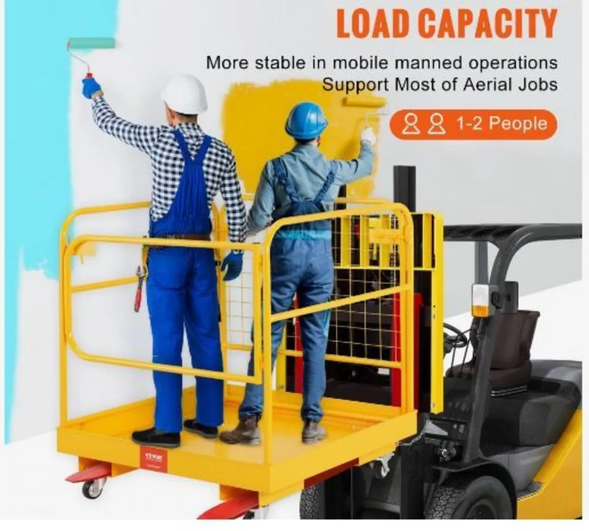 Forklift Safety Cage, 544.3 kg Load Capacity - Image 3