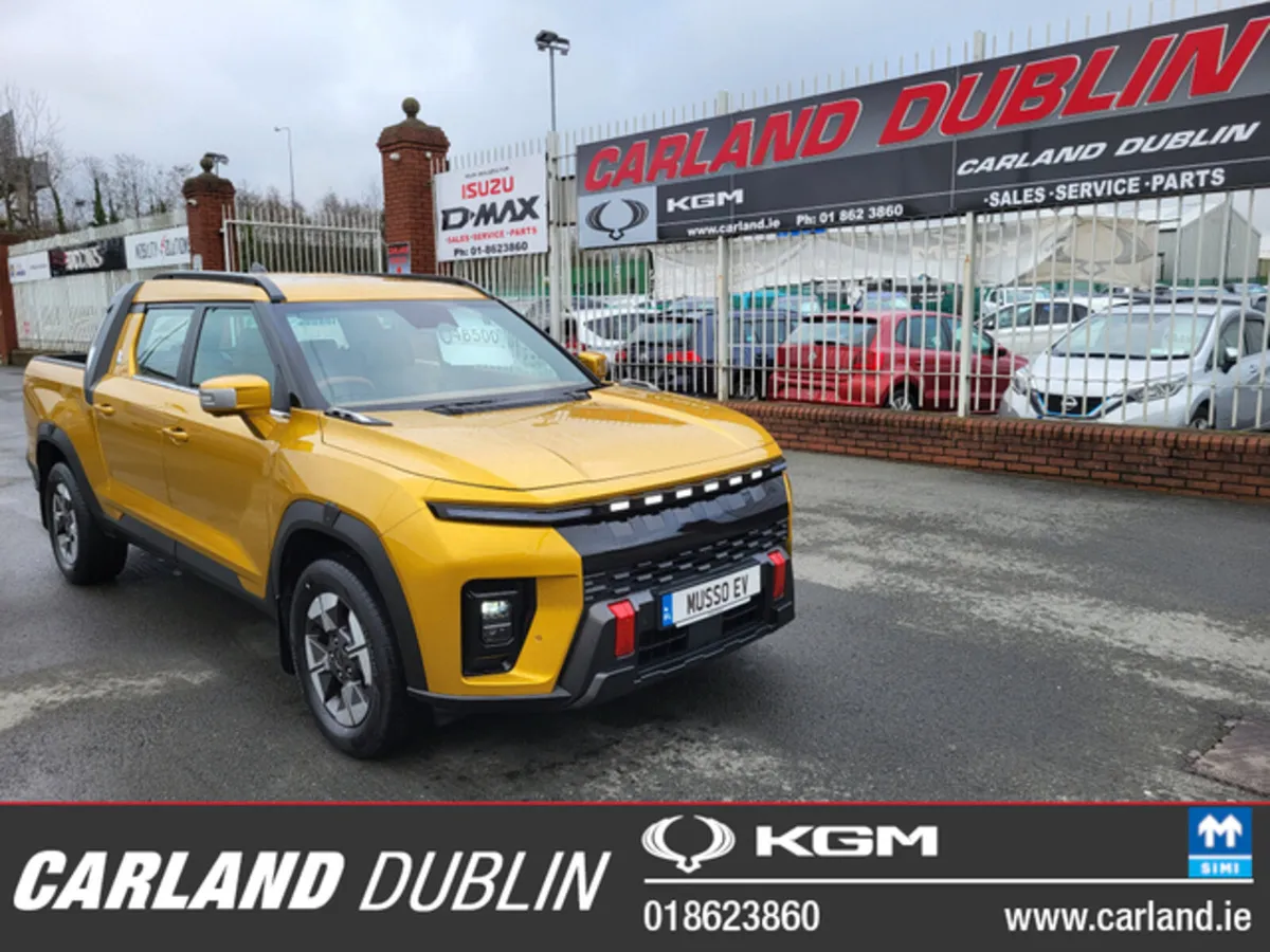 All new 2026 Musso Ev @ Carland KGM - Image 1