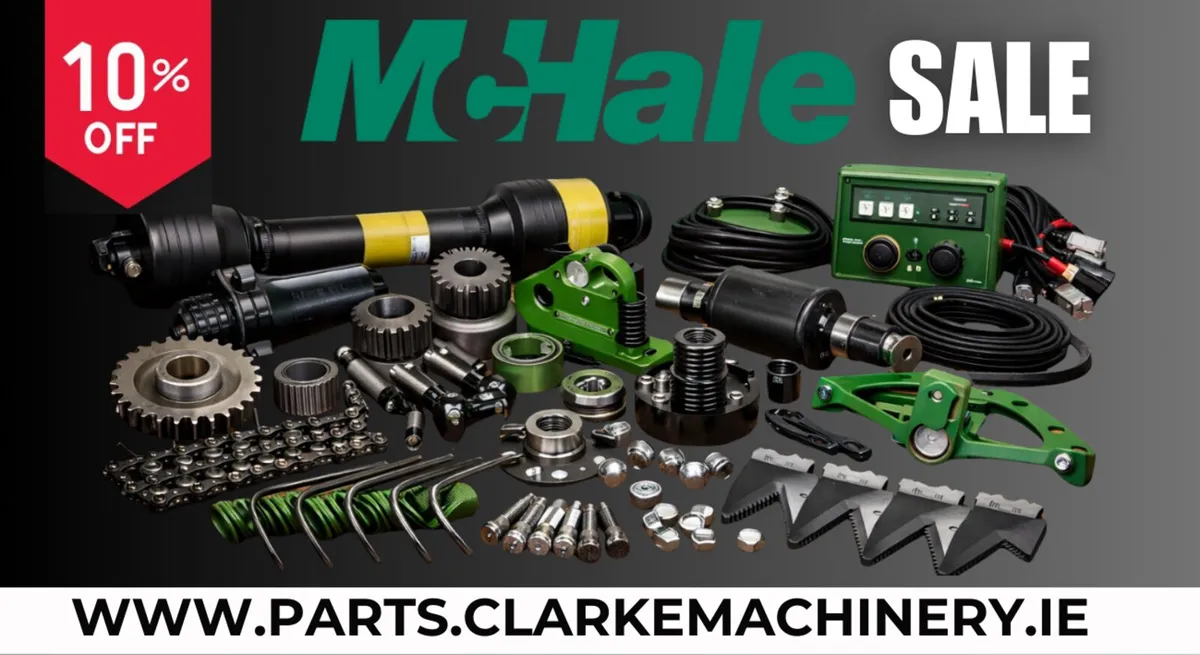 10% Off All McHale Parts - FEBRUARY ONLY