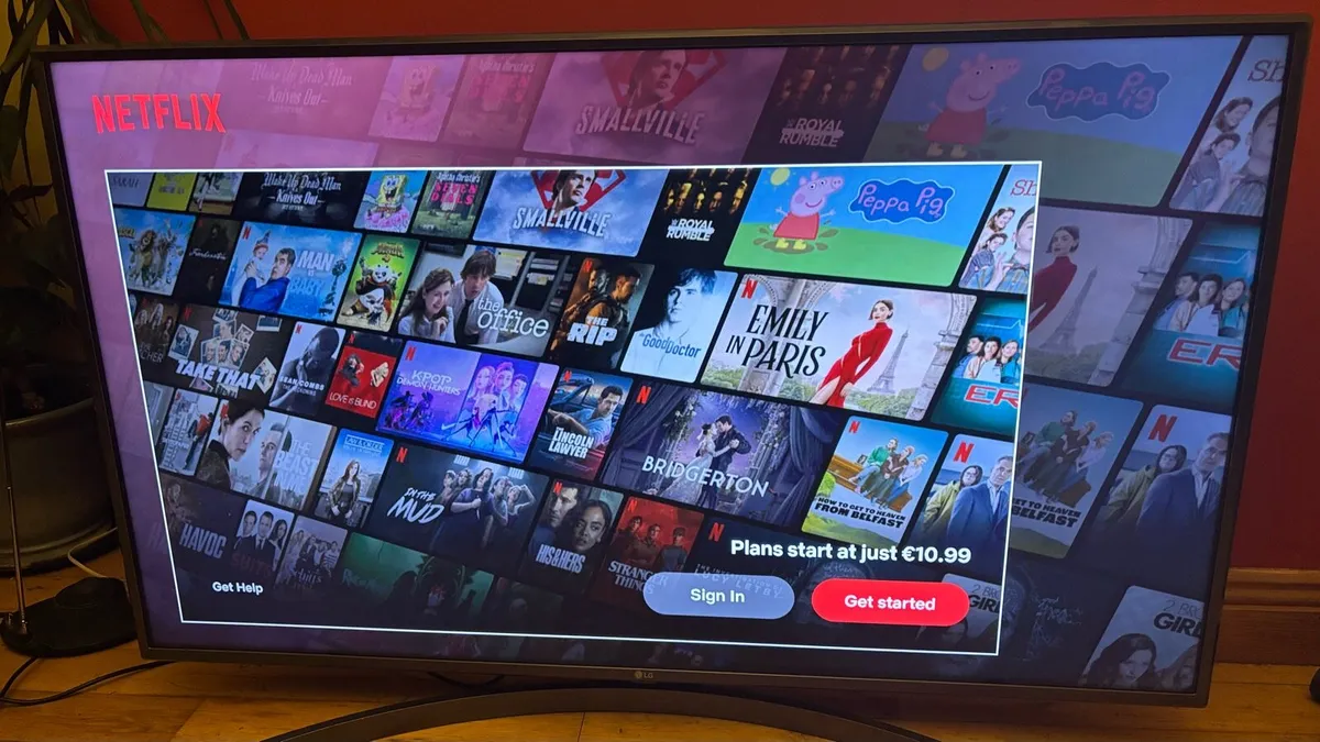 50” LG 4K Smart TV - Image 1