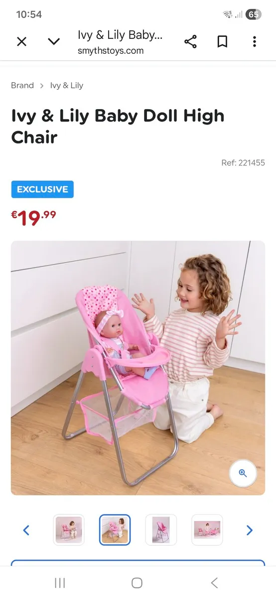 Dolls Highchair - Image 4