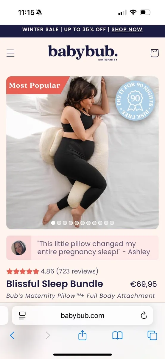 Pregnancy pillow & ball - Image 3