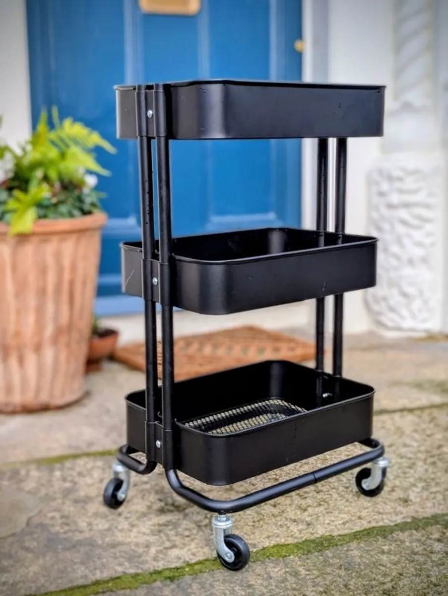 IKEA RASKOG Trolley - Black - Excellent Condition - Image 1