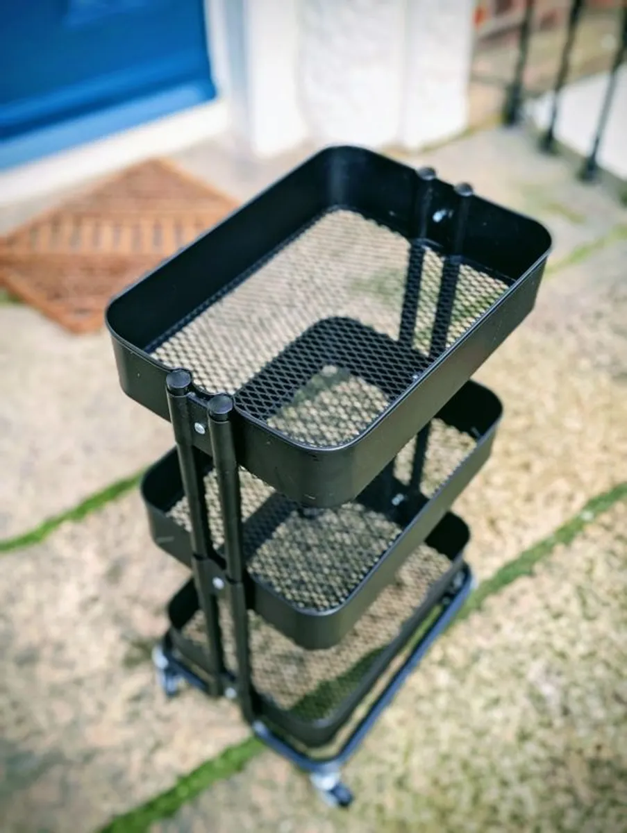 IKEA RASKOG Trolley - Black - Excellent Condition - Image 2