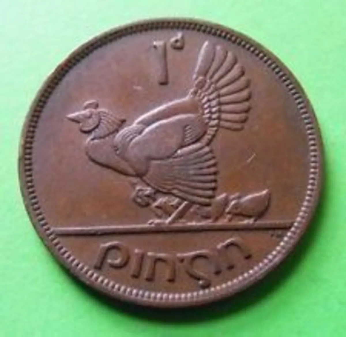 Pre Decimal Irish Penny 1965