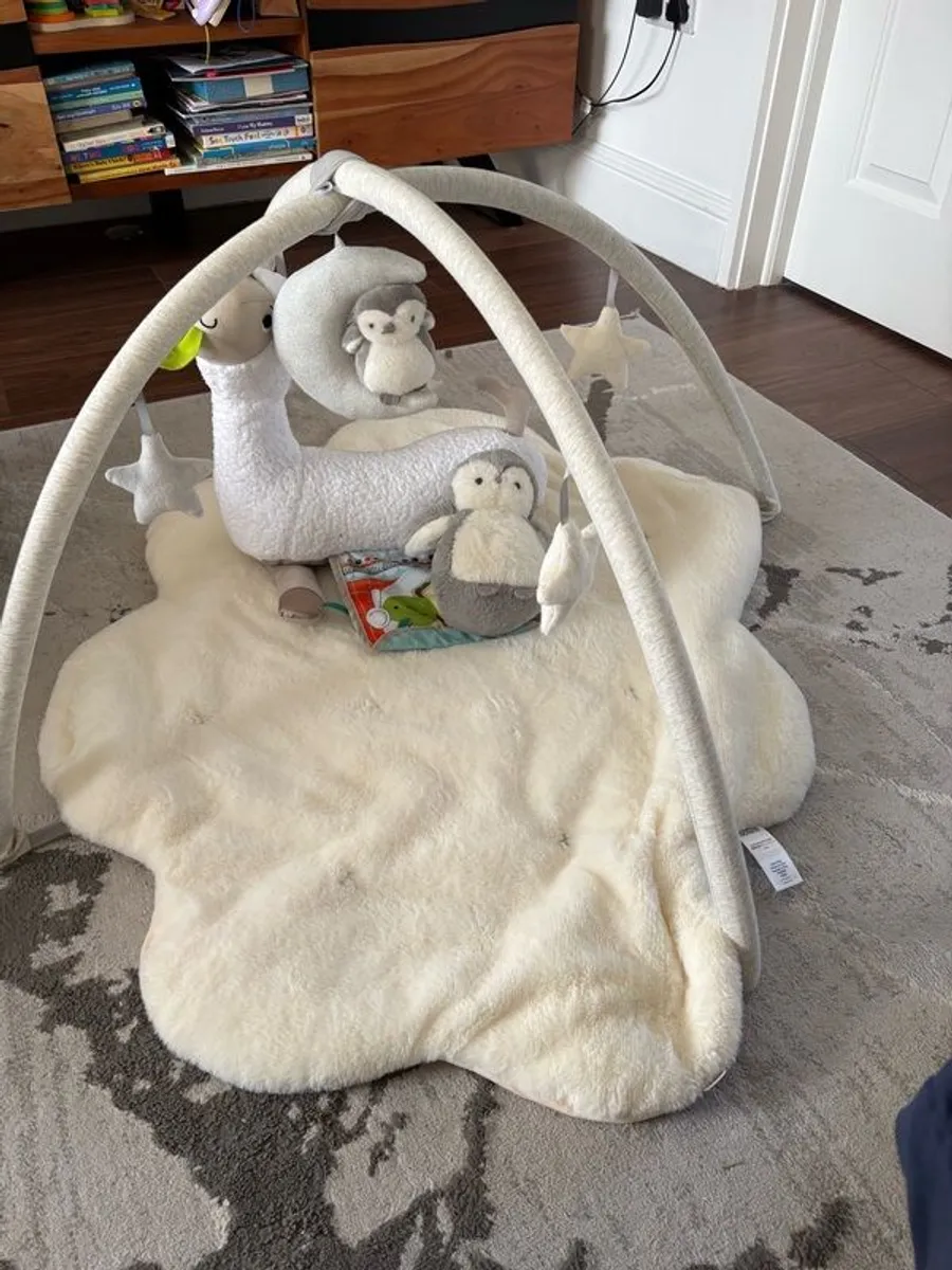 Playmat mamas&papas + llama for tummy time - Image 1