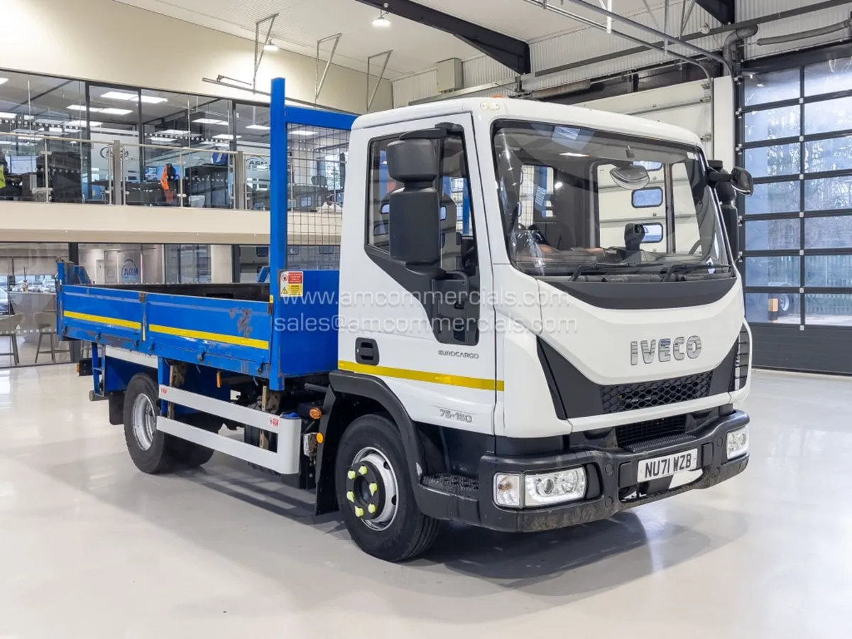 2022 (71) IVECO 75-160 4X2 DROPSIDE TIPPER - Image 1