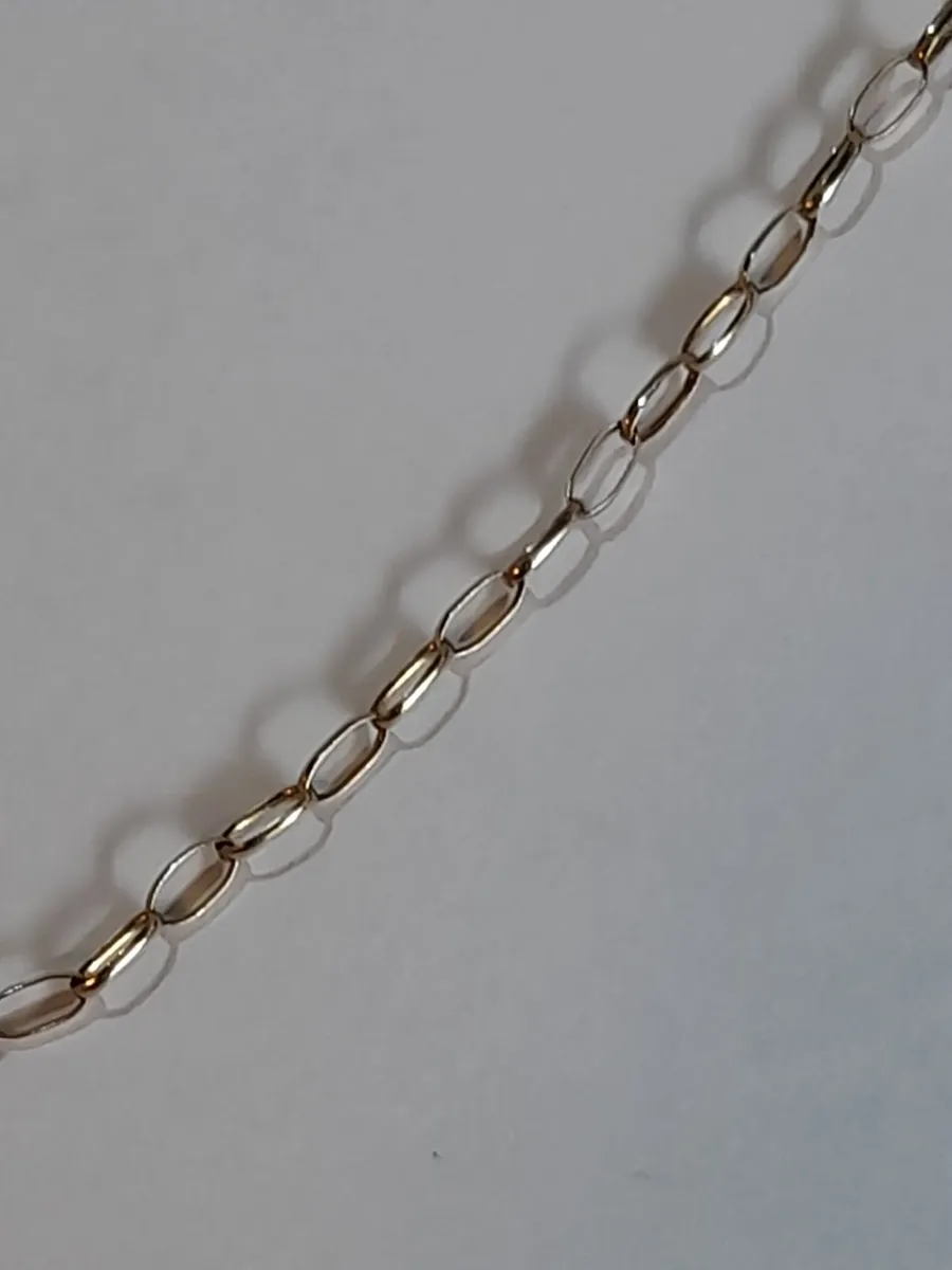9ct gold chain hallmarked 375 - Image 2