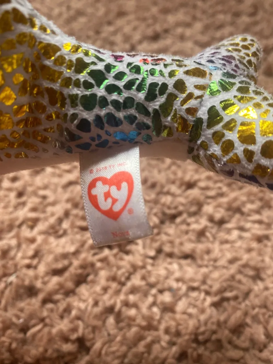 Super cute rainbow narwhal teddy - Image 4