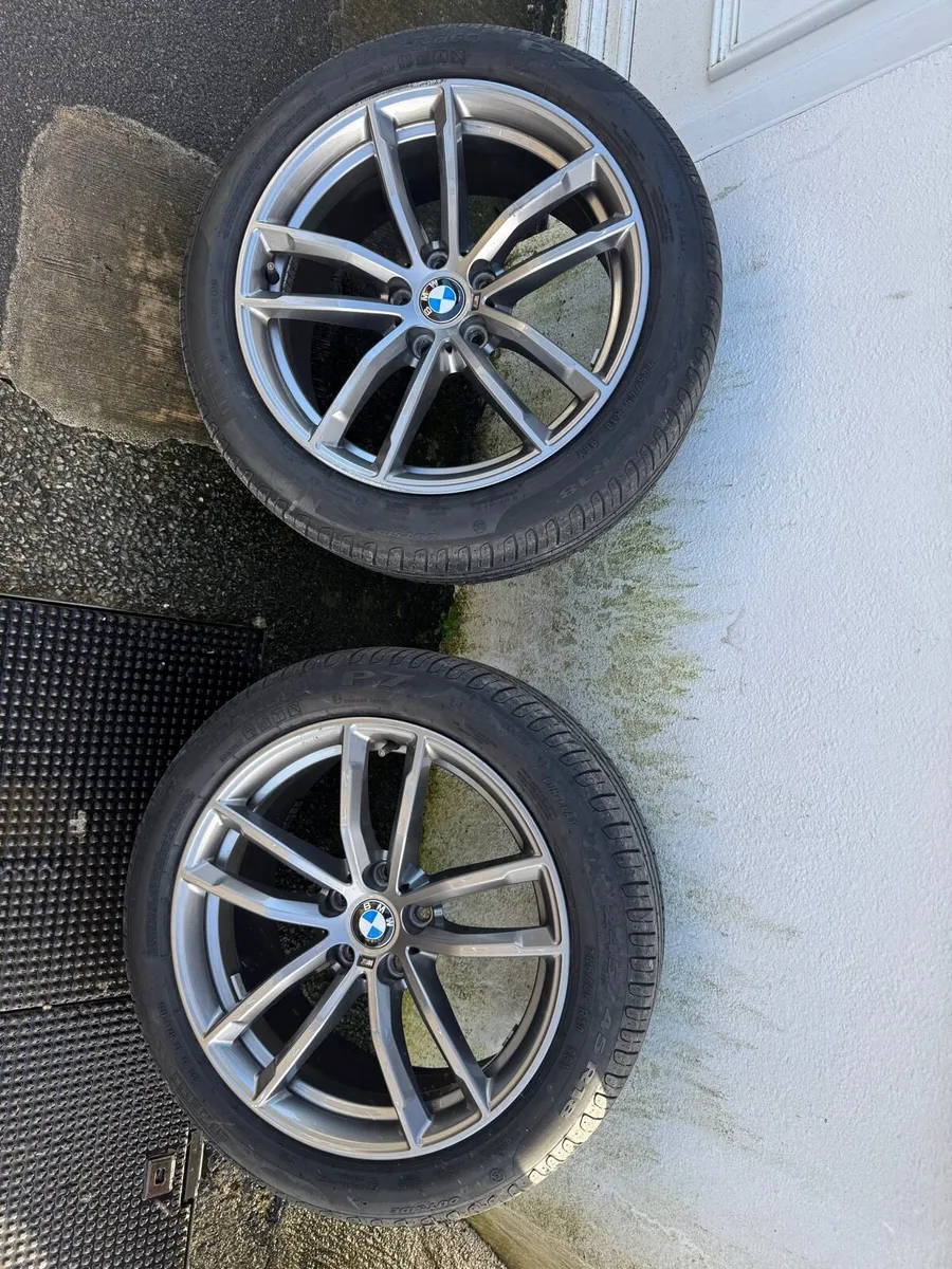 BMW G30 Alloys Set pirelli tyres - Image 1