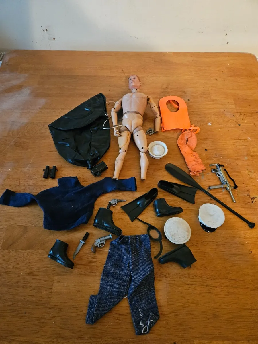Vintage Action Man 1970's with Accessories - Image 1