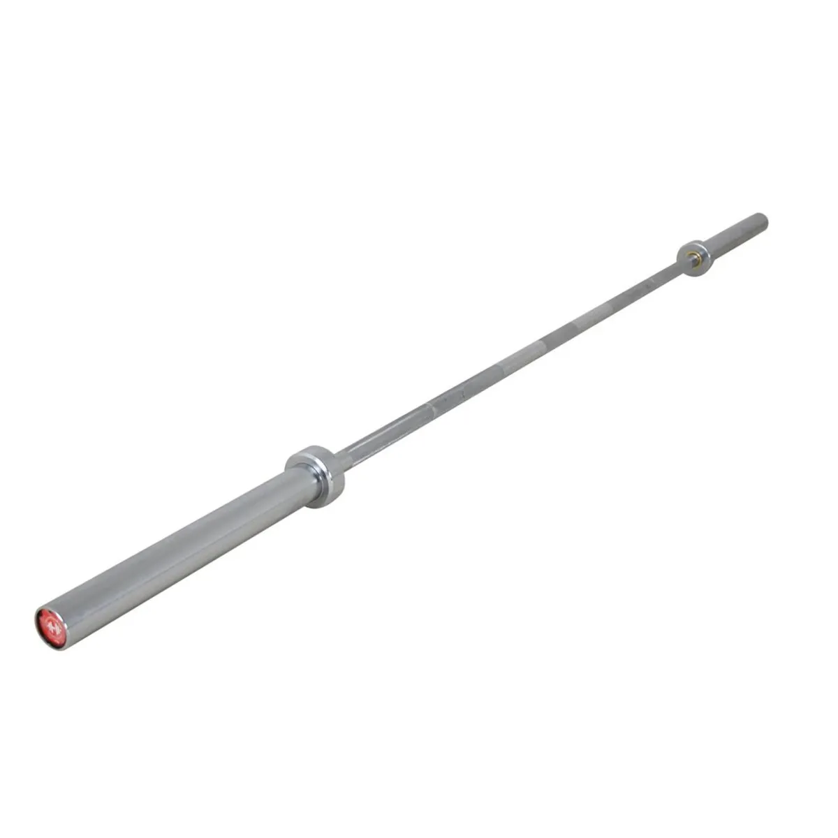 7 Foot 20KG Olympic Barbell with Spring Collars - Image 2