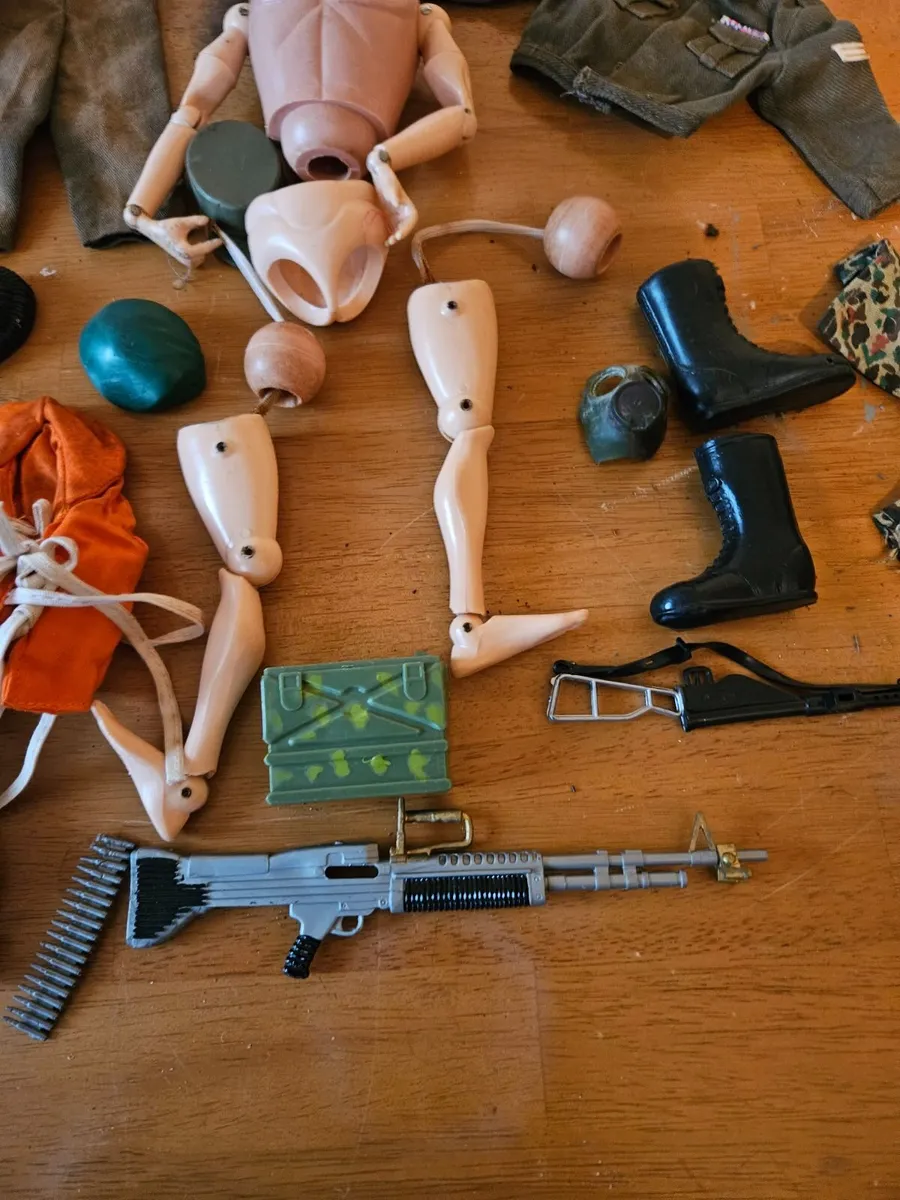 Vintage Action Man 1970's with Accessories - Image 2