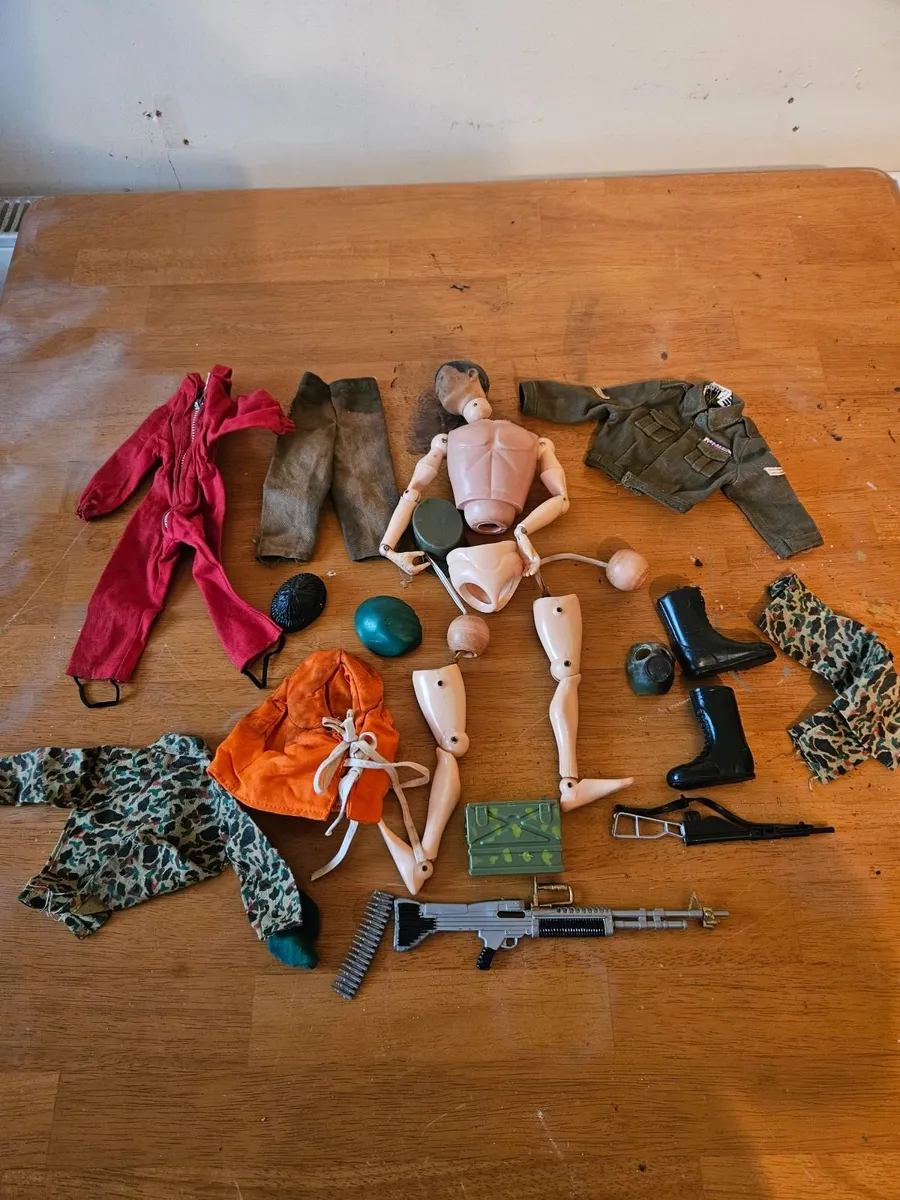 Vintage Action Man 1970's with Accessories - Image 1