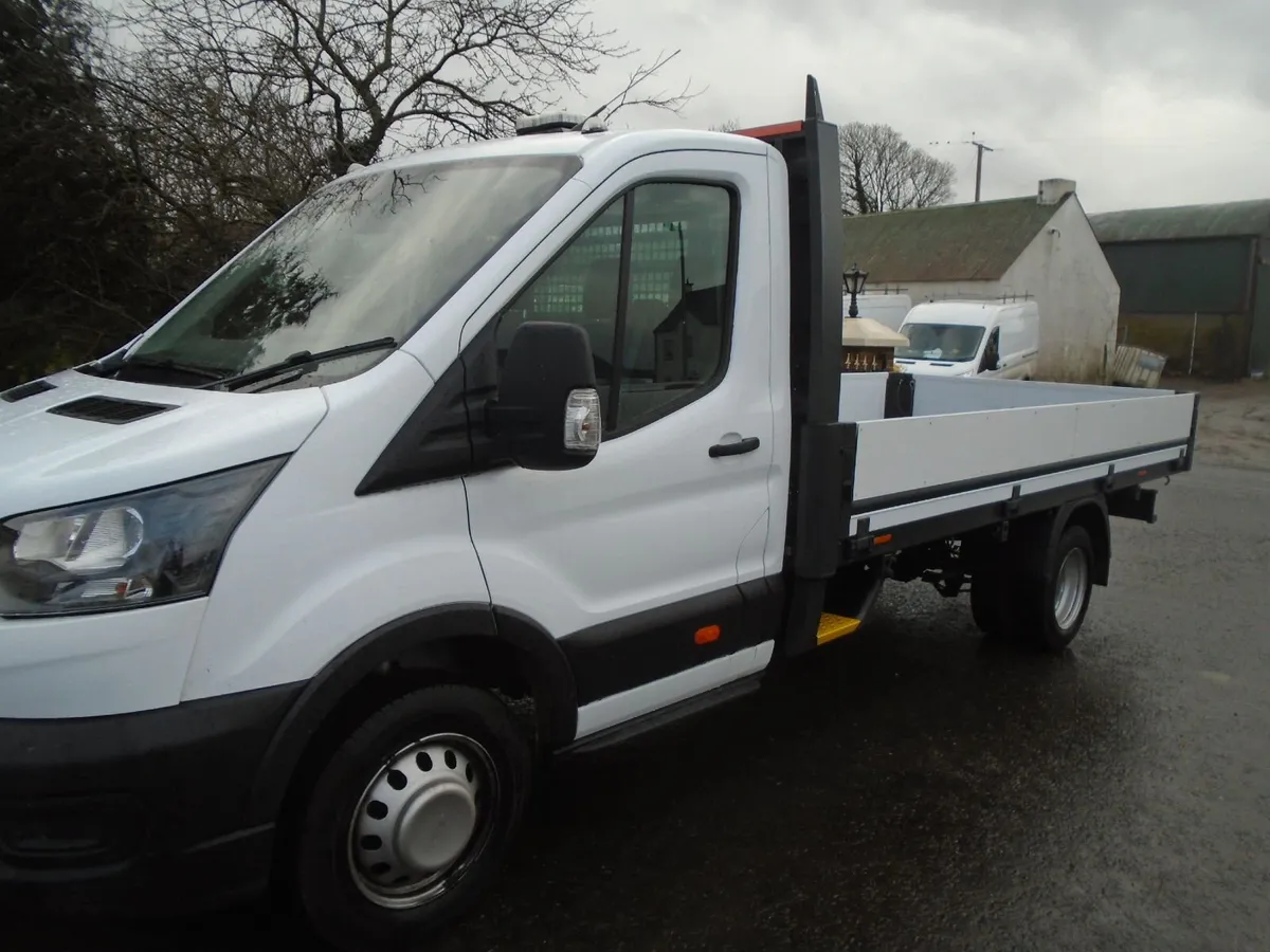 2023 Ford Transit 350 FORD 1 STOP ALLOY DROPSIDE. - Image 2