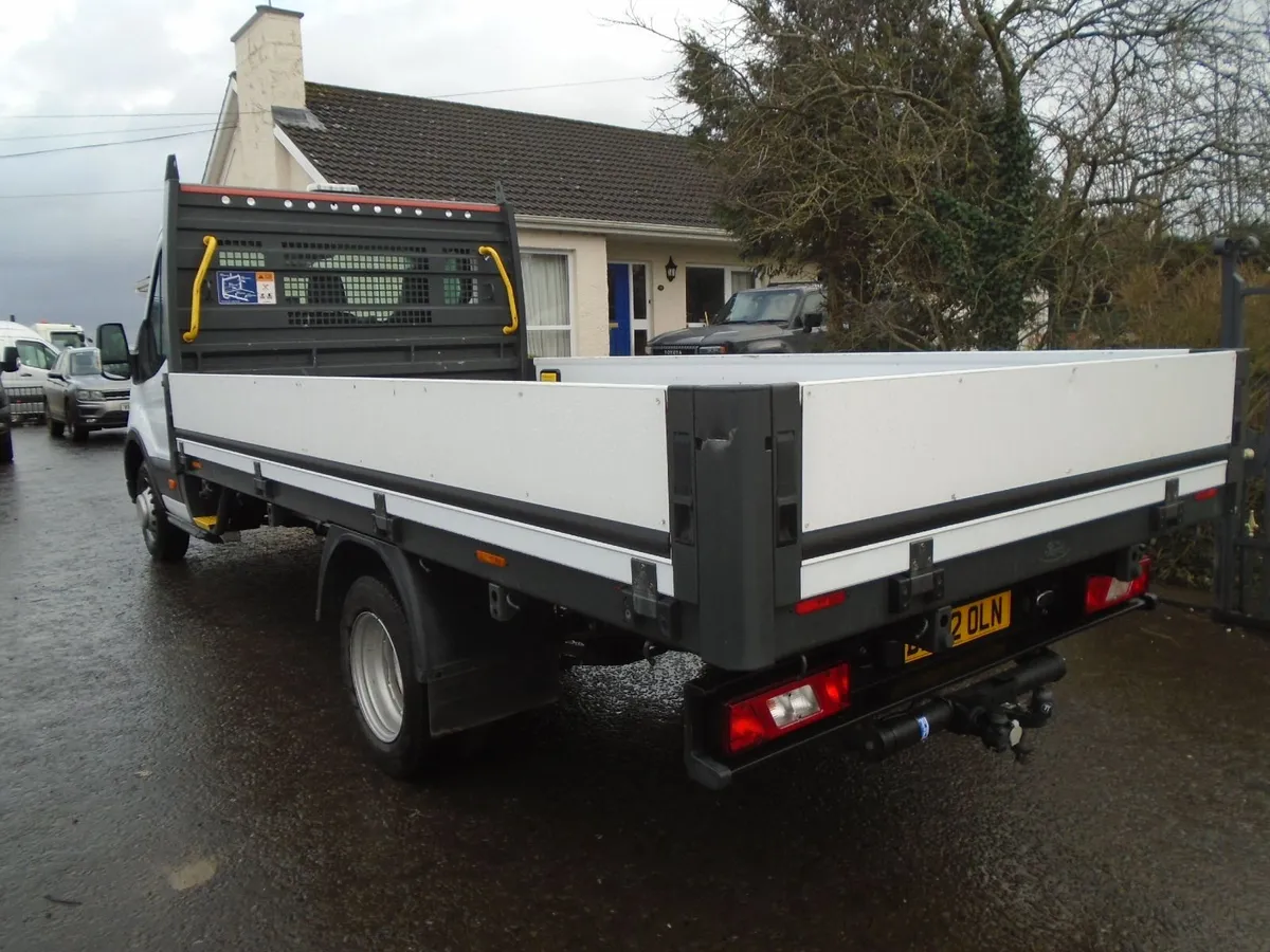 2023 Ford Transit 350 FORD 1 STOP ALLOY DROPSIDE. - Image 3