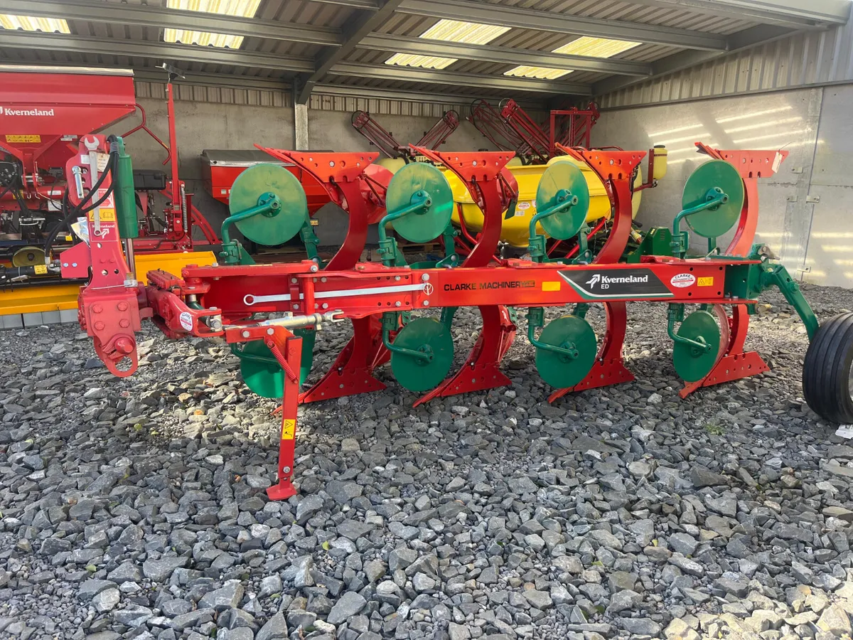 🔥Kverneland 4 Furrow ED 85/200 - 0% FINANCE - Image 1