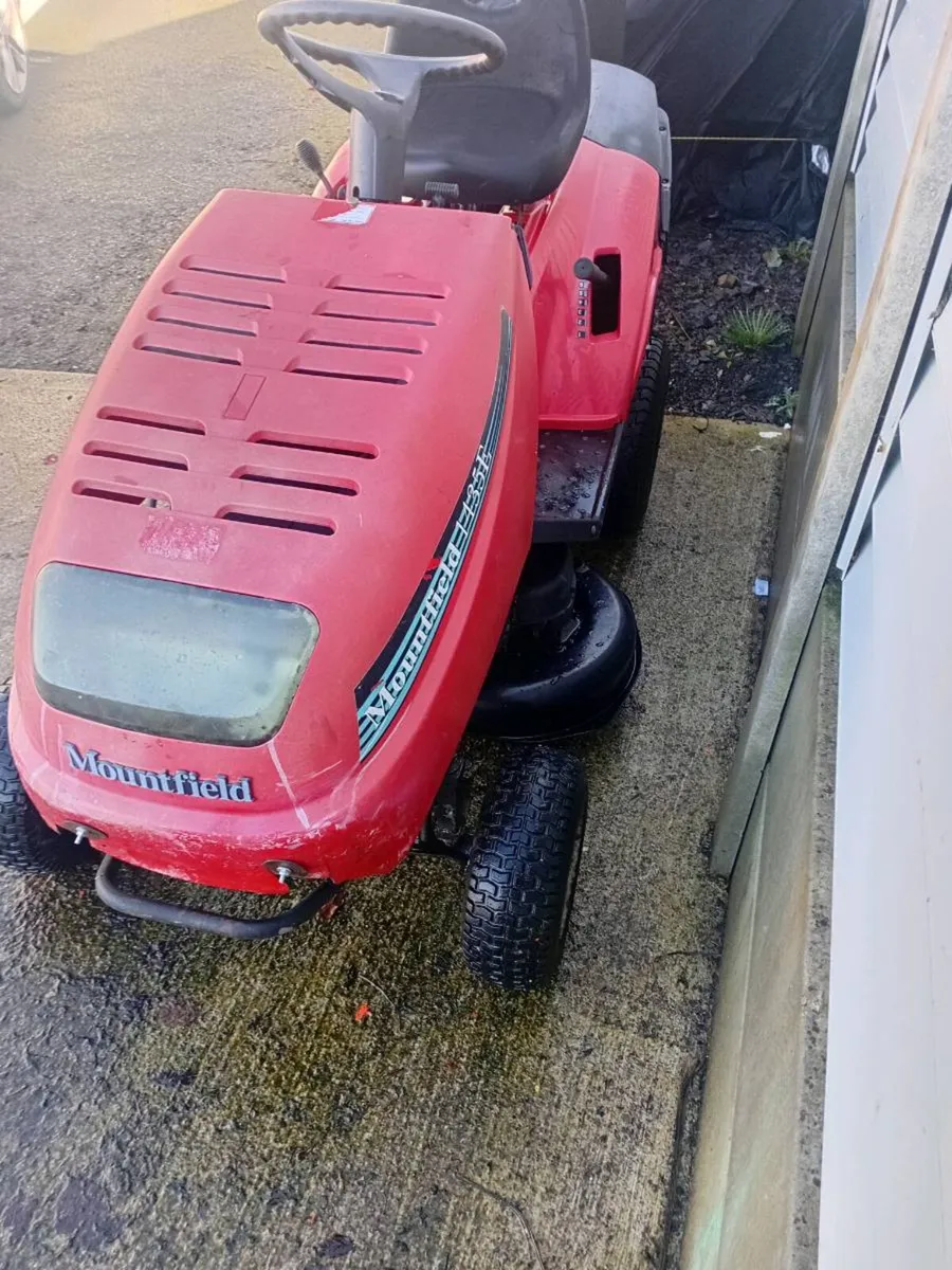 Ride on lawnmower NEW DECK FITTED - Image 2