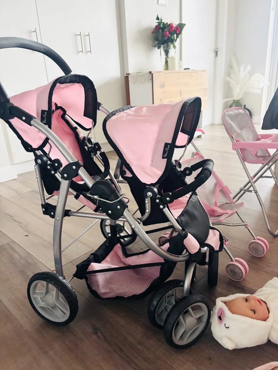 Baby Doll Bundle -Silvercross pram + accessories - Image 2