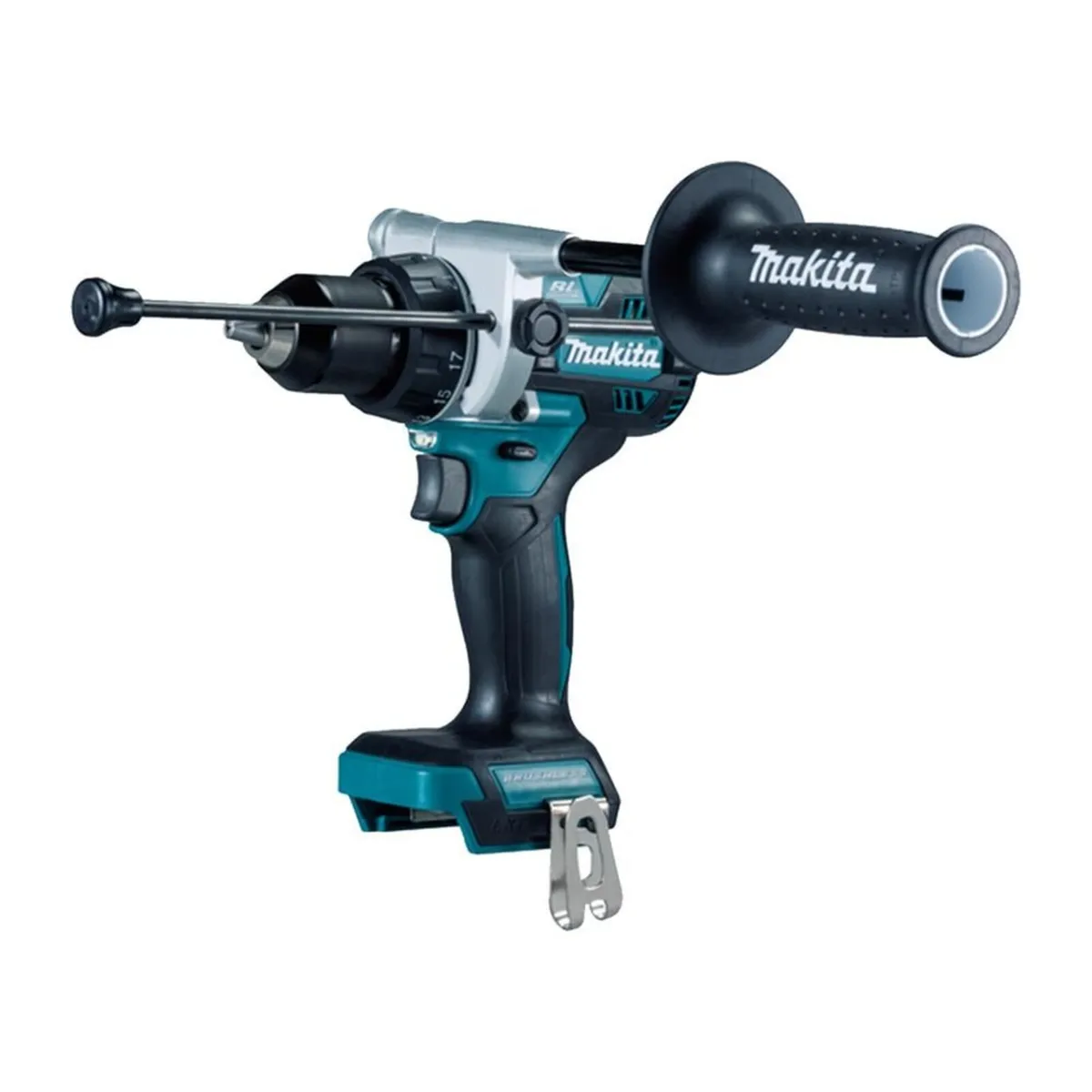 18V Makita Brushless Combi Drill + Battery - Image 3