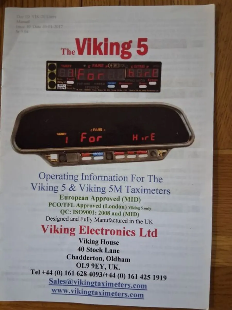 Taxi meter and Printer - Image 2