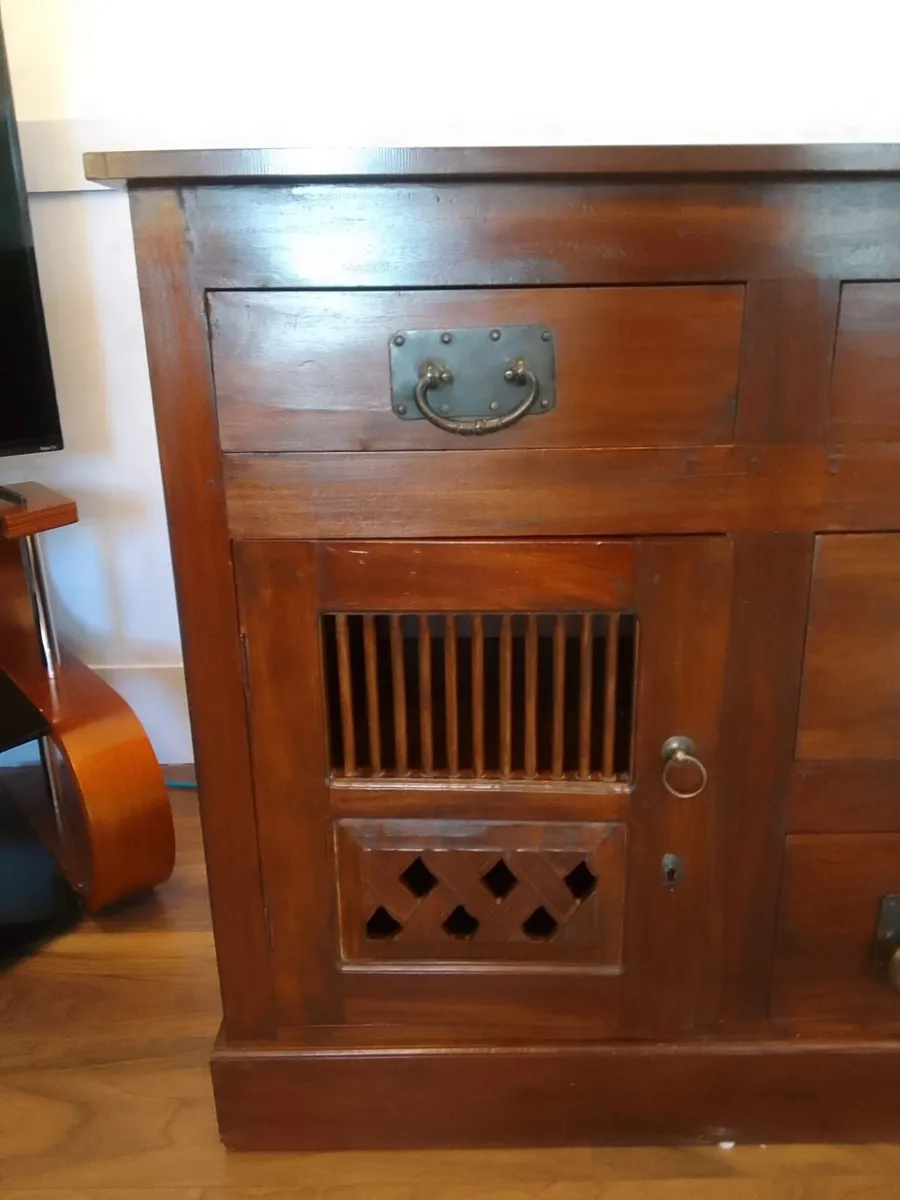 Indonesian chest of drawers - Image 4