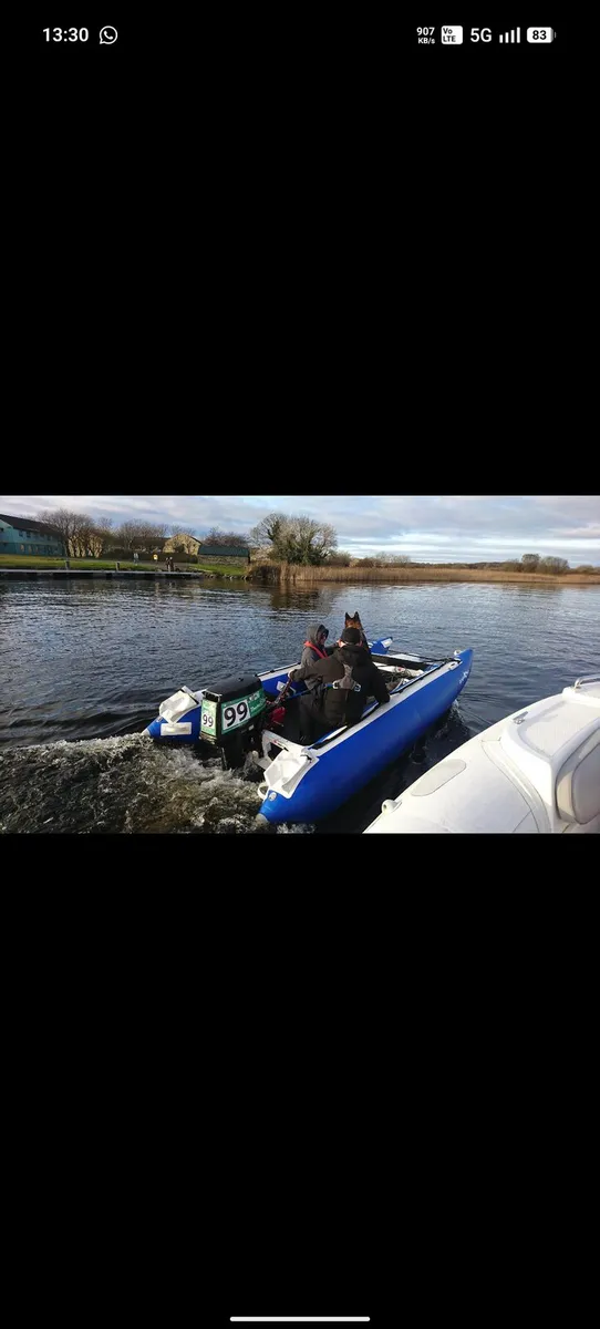 Zapcat Inflatable Rib 50hp Tohatsu - Image 2