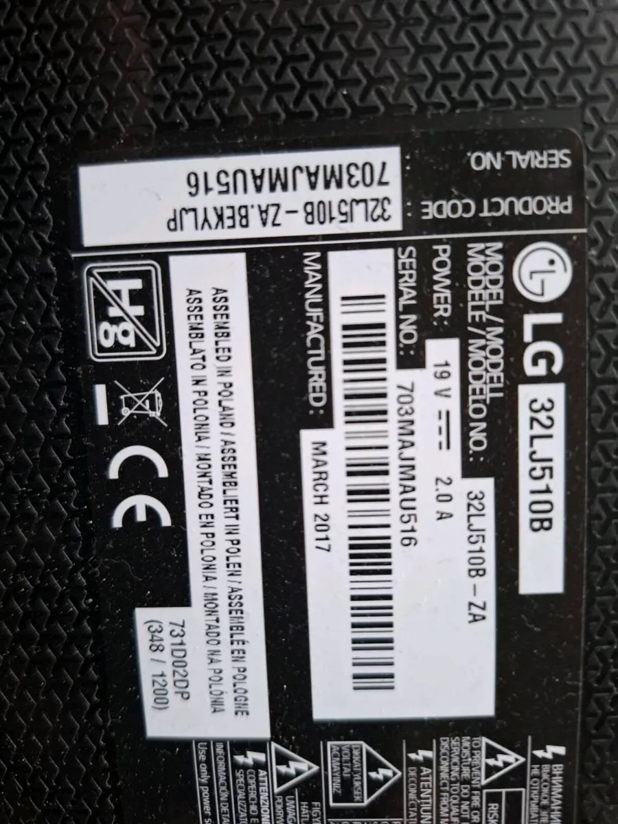 21 inch LG TV - Image 2