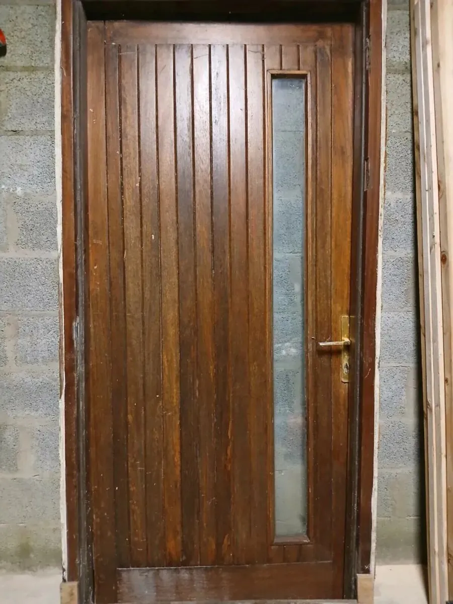 Wanted: Wide External Wooden Door with Frame - Image 1