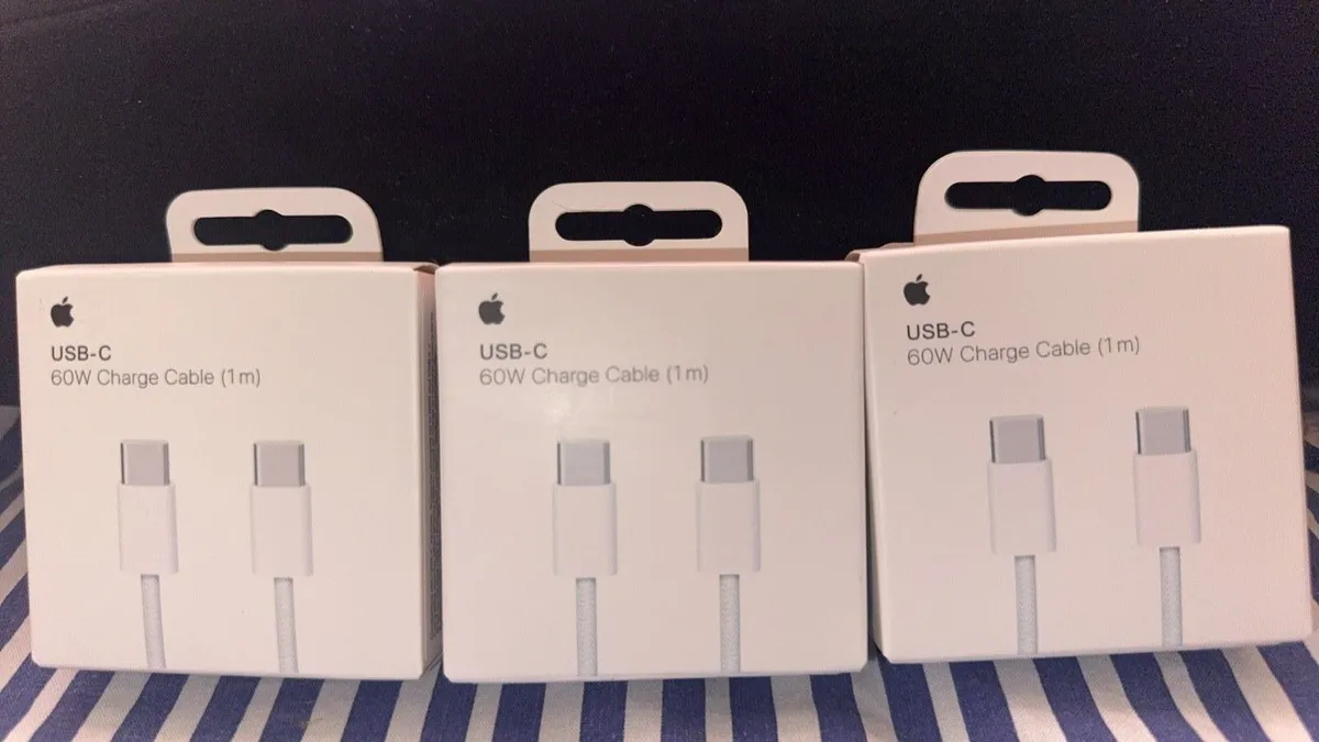Apple charging cable 60w usb c