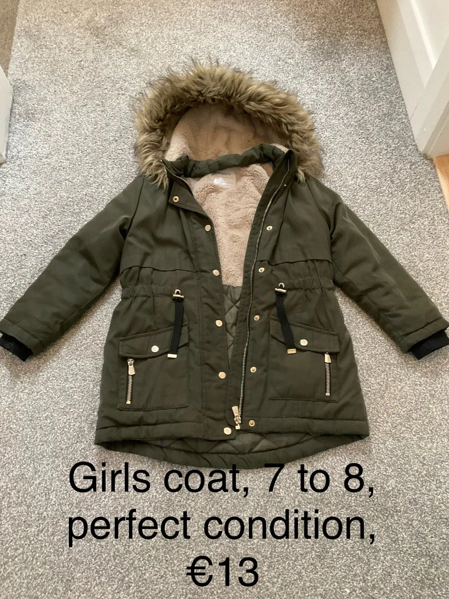 Girls coat, 7 to 8