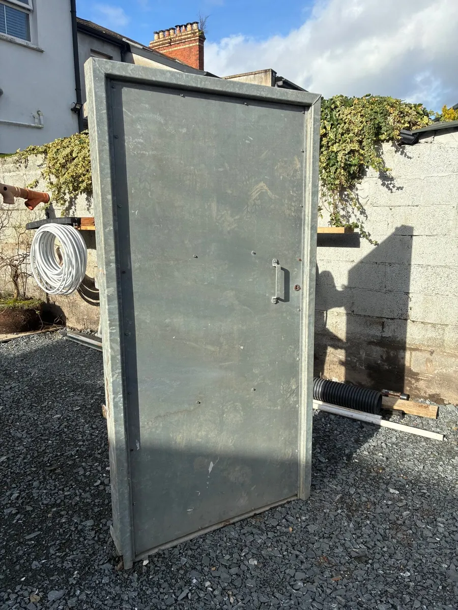 Galvanized Steal Door& Frame €200 - Image 1