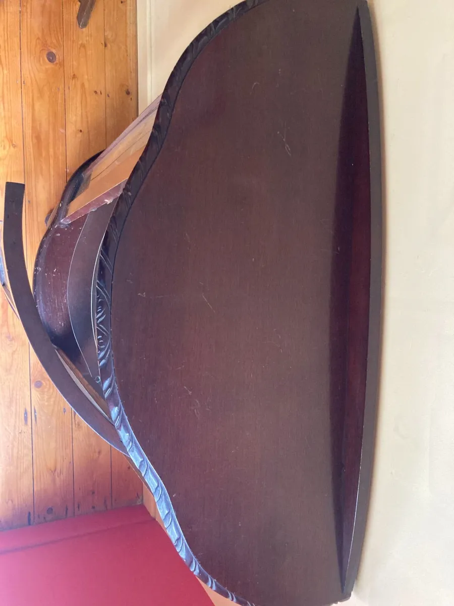 Mahogany Glass Cabinet - Image 2